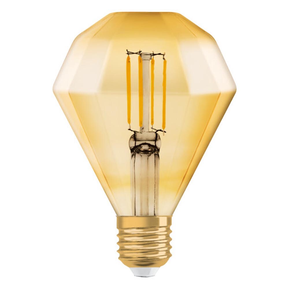 Vintage 1906 LED Diamond 4.5W E27 2400K Gold Osram