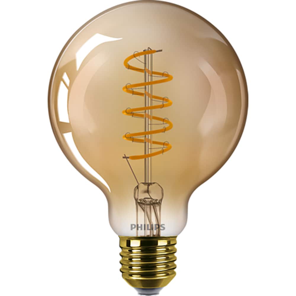 Philips Classic LED Globe D 5.5W(25W) G93 E27 820 Gold Dimmable